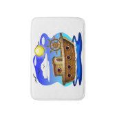 Visboot Cartoon Badmat (Voorkant Verticaal)