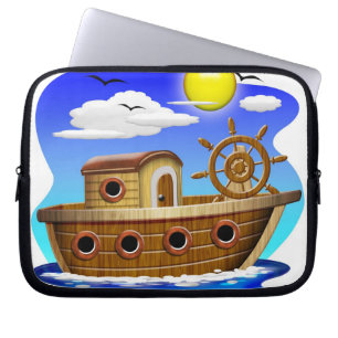 Visboot Cartoon Laptop Sleeve