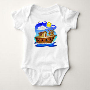 Visboot Cartoon  Romper