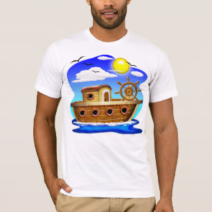 Visboot Cartoon  T-shirt