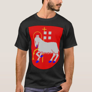 Visby, Zweden, wapenschild Gotland T-shirt