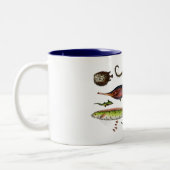 Viscadeau Tweekleurige Koffiemok (Links)