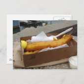 vischips briefkaart (Voorkant / Achterkant)