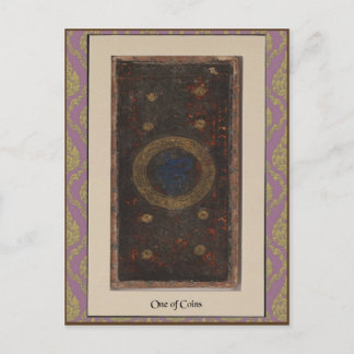 Visconti Tarot Deck Card - circa 1428-1447 Briefkaart