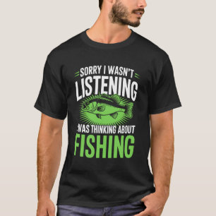 Visdagdroom - Ik dacht aan vissen vissen T-shirt