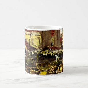 Visdroogloods door Vincent van Gogh Koffiemok
