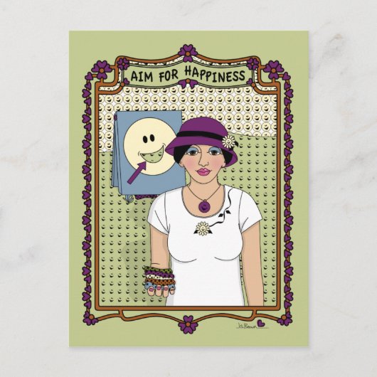 Visez La Carte Postale Happiness_A_ (Devant)