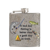 visfles heupfles (Voorkant)