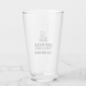 Visgids Service Glas (Achterkant)