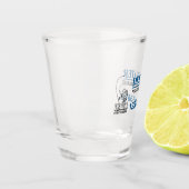 Visgids Service Shot Glas (Links)