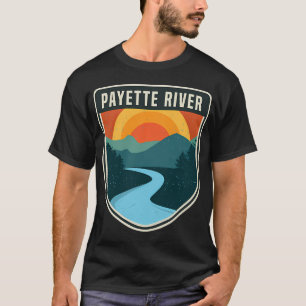 Visgraat Amerikaanse Vlag Visser vaderdag geschenk T-shirt