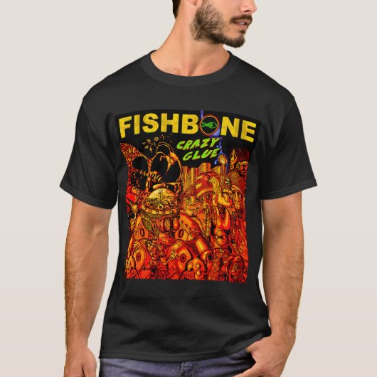 visgraat t-shirt (Voorkant)