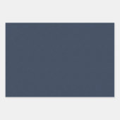 Visgraat tweed eenvoudige klassieke marine Kerstmi Inpakpapier Vel (Voorkant 3)