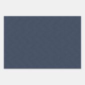 Visgraat tweed eenvoudige klassieke marine Kerstmi Inpakpapier Vel (Voorkant 2)