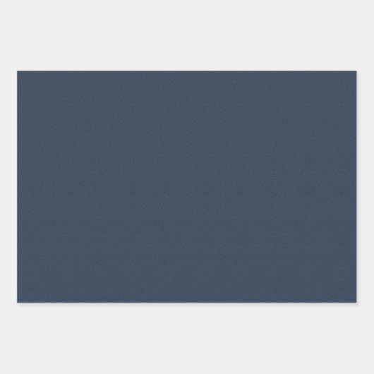 Visgraat tweed eenvoudige klassieke marine Kerstmi Inpakpapier Vel (Voorkant)