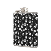 visgraatdruk heupfles (Links)