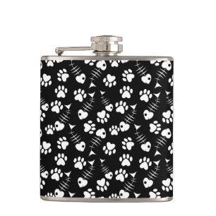 visgraatdruk heupfles