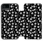 visgraatdruk incipio iPhone portemonnee hoesje (Agenda Open)