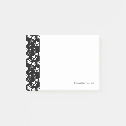 visgraatdruk post-it® notes (Voorkant)