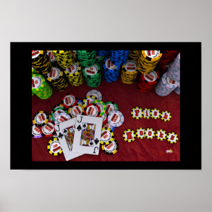 Vishaken - Big Slick Poker Poster