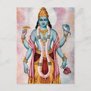 Vishnu Briefkaart