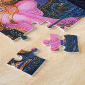 Vishnu et Lakshmi - puzzle (Côté)