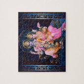 Vishnu et Lakshmi - puzzle (Vertical)