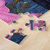 Vishnu et Lakshmi - puzzle grand (Côté)