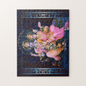Vishnu et Lakshmi - puzzle grand (Vertical)