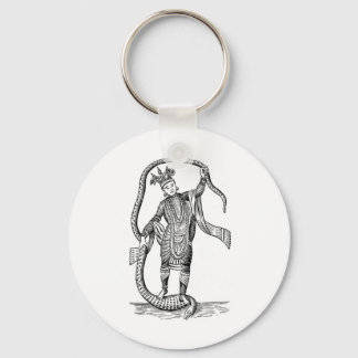 Vishnu in de 8e avatar sleutelhanger
