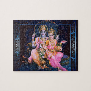 Vishnu & Lakshmi - Puzzle Legpuzzel