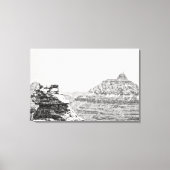 Vishnu Temple Canvas Afdruk (Voorkant)