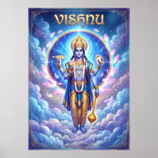 Vishnu V05 Poster (Voorkant)
