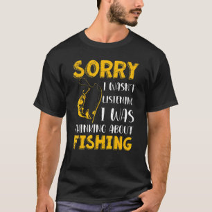 Vishobby Meer Vissen Vissers Vissen T-shirt