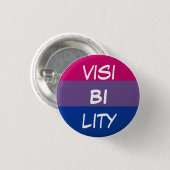 Visi-BI-lity badge Ronde Button 3,2 Cm (Voorkant /achterkant)