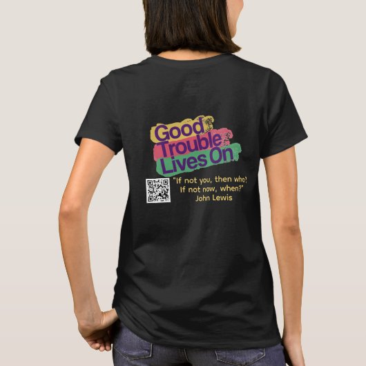 Visibilité LARGE BONNE DIFFICULTÉ T-shirt (Dos)