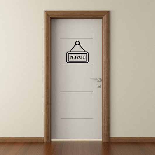 Visible Private Indicator Sticker