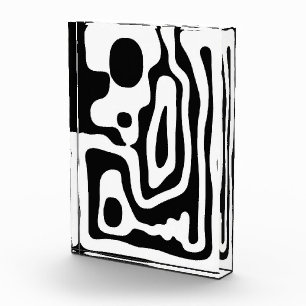 Visie Grip: Abstract Zwart & Wit Fotoblokken