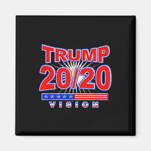Visie Herverkiezing Trump Voor President Verkiezin Magneet