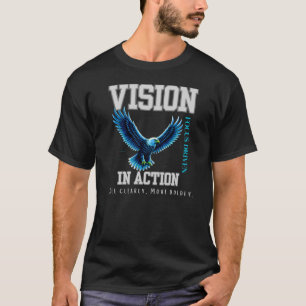 Visie in Actie Adelaar Leiderschap en Focus Design T-shirt