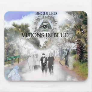 Visie in Blue Mousepad Muismat