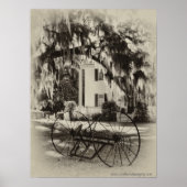 Visie op het oude Zuid-poster Poster (Voorkant)