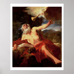 Visie op St. Jerome Poster