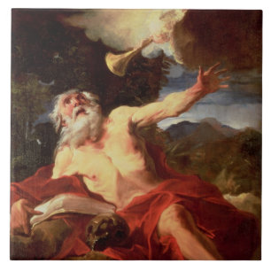 Visie op St. Jerome Tegeltje
