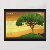 Visie "TE DANKEN AAN" Briefkaart (Voorkant)