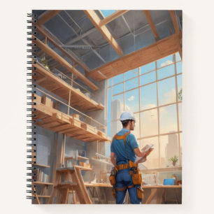 Visie van de architect: bouwen om te inspireren notitieboek