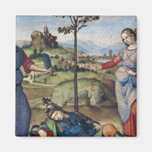 Visie van een Knight, c.1504 Magneet