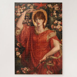 Visie van Fiammetta (Dante Gabriel Rossetti) Legpuzzel