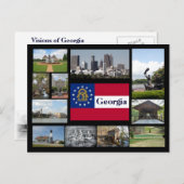 Visie van Georgië Briefkaart (Voorkant / Achterkant)