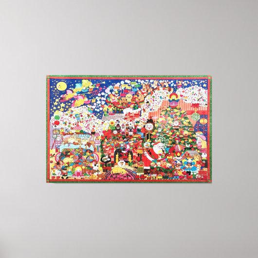 Visie van het Suikercanvas Canvas Afdruk (Voorkant)